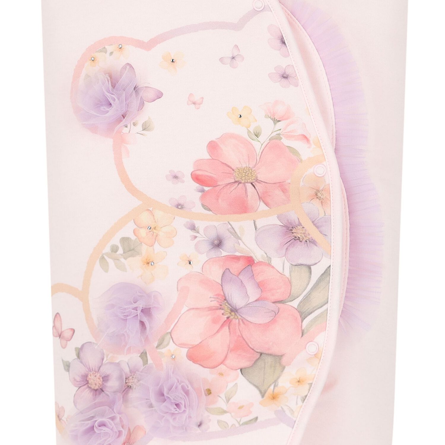 Baby Girls Pink Floral Nest, 1, hi-res